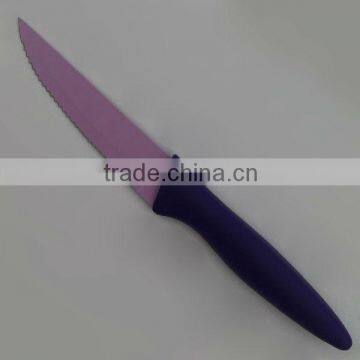 hot sale steak knife with non-stick coating