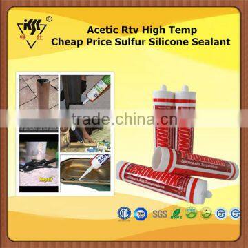 Acetic Rtv High Temp Cheap Price Sulfur Silicone Sealant