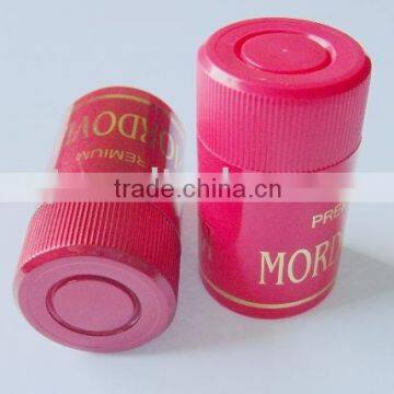 red plastic bottle cap