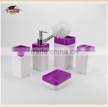 plastic bathroom accessory on promotion