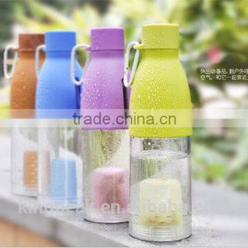 BPA free New Product 2016 Fruit Infuser Juice Make Lemon Water Bottle/Tea infusion water bottle joyshaker/Tea filter tumblers