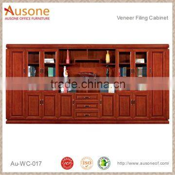 Bulk Sale Embossed Luxury Solid Wood Kitchen Wood File Cabinets