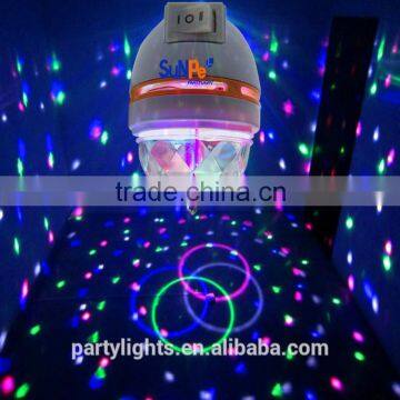 2016 hot sale mini laser Magic Ball Bulb RGB led full color rotating lamp                        
                                                Quality Choice