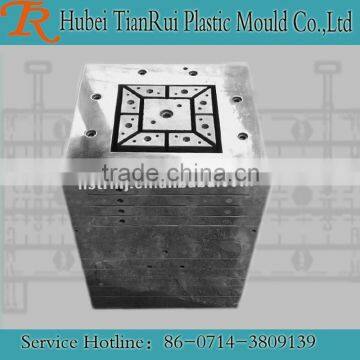 China PE Wood Plastic Extrusion Mould , WPC Column Pillar Mould