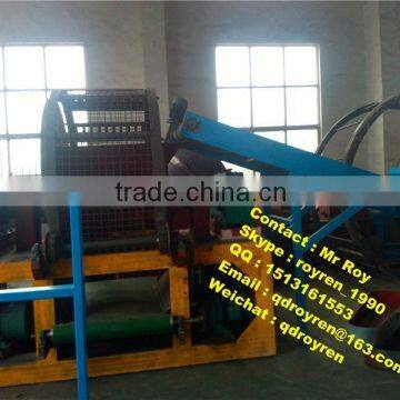 Automatic waste tire recycling line waste tyre shredder plant