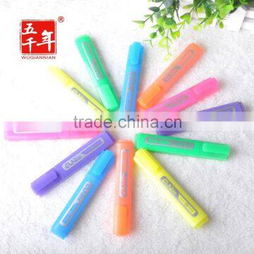 low price high quality hot sale school student highlighter