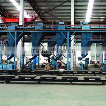 77 chinese Automatic Rotary Table type Vacuum Seal Molding Production Line