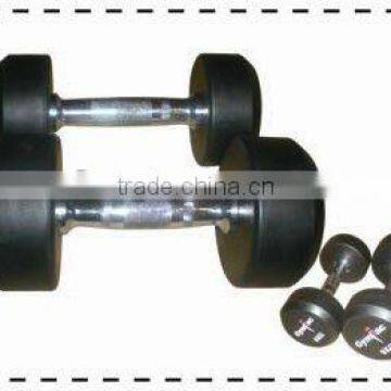 high quality rubber hex dumbbell