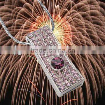 Noble Jewellery USB Cross Pendant with Crown For Promotion