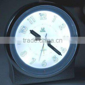 Analog Snooze Sweep Alarm Desk Smart Light Clock