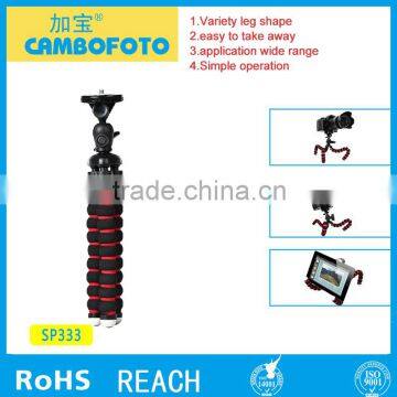 Best Factory Professional Flexible Mult-functional camera smartphone Mini Tripod for Digital Camera