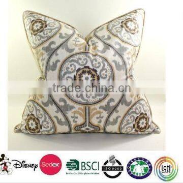 Wholesale custom cushion for reading in bed/Custom print cushion cover/plain cushion covers cotton