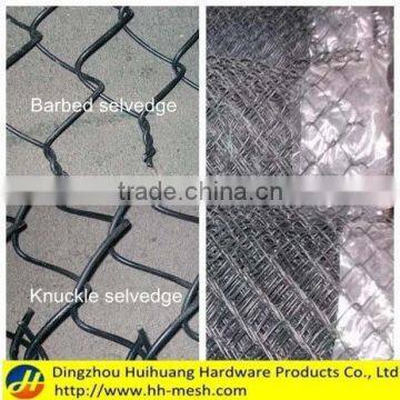 Commercial galvanized color steel chain link fence