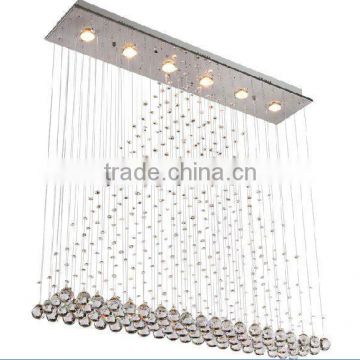 Hot selling Crystal Chandelier,Modern and simple crystal light, Crystal Ceiling Lamp,Crystal living room lamps