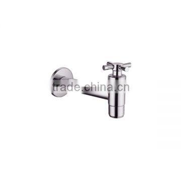 In Wall Brass Water Tap Chrome Finish Bibcock Faucet Bibcock Basin & Tub Sink Bibcock with Cheap Price