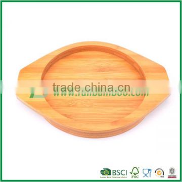 Fuboo--Natural bamboo inset coaster mat