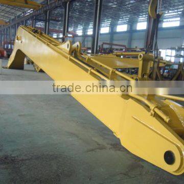 Excavator boom and stick long boom & long stick