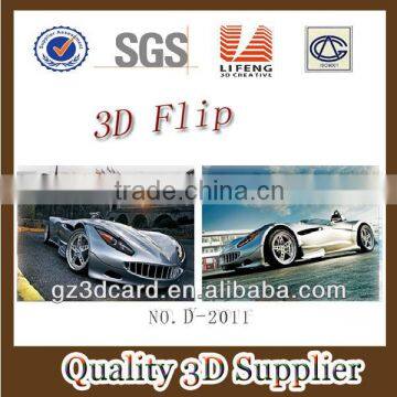 3d flip picture with 2 images flip change effect