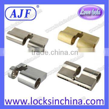 AJF High Quality and Security 80mm Computer Keys Brass Euro Motise Lock Cylinder photo-2