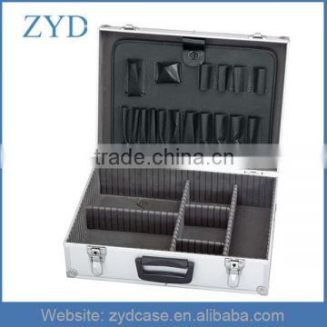 Fashionable Aluminium Tool Storage Work Case With Latch Locks ZYD-HZMsc015