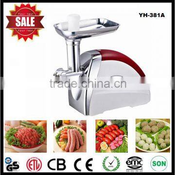 Electric household meat slicer