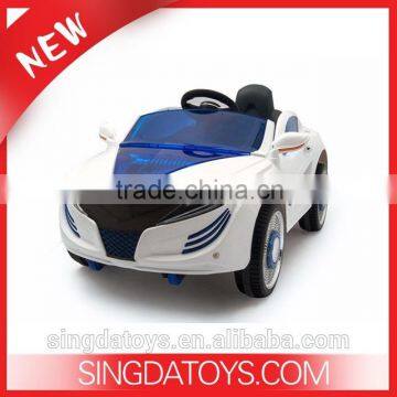 New Arriving!2.4GHz 3.2KM/H RC Ride On Toys Car Flashing Wheels Open door With 12V And MP3 for kids