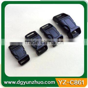 Fashion Plastic Arc Pet Buckle for Webbing, Plastic Pet Buckles photo-2