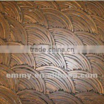 fan shape Coconut shell mosaic for wall tile