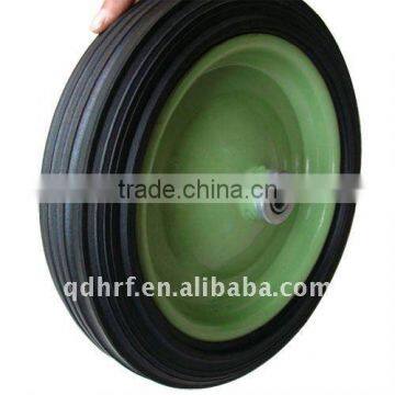 pneumatic rubber wheels