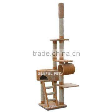 SCF2054 Cat Furniture, Cat Tree, Cat Scrather with Sisal Post