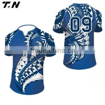 Wholesale Sublimation 100% Polyester Rugby Wear photo-6