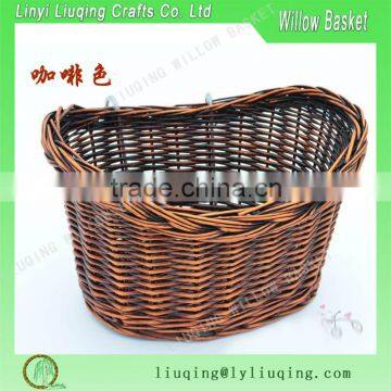 2016 New Style Factory Supply Wholesale Wicker Bicycle Basket for Home photo-3