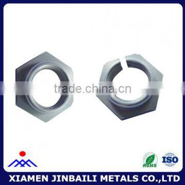 Cnc machining auminum hex coil nuts