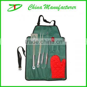 6pcs apron tote BBQ tool sets wholesale