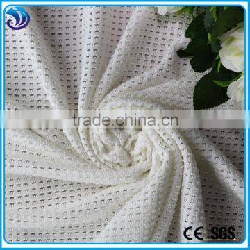 polyester cotton knit tricot fabric for sweater