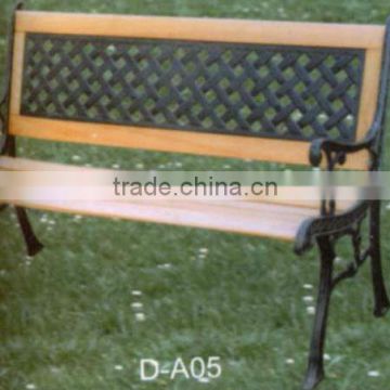 park bench Classic Wooden and Cast iron Garden Chairs