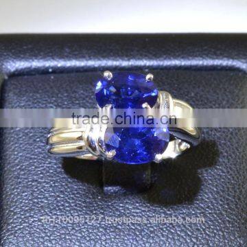 8x6, 8x6 MM Blue Star Sapphire Ring Lab-Created Sterling Silver 92.5 Size 7.5