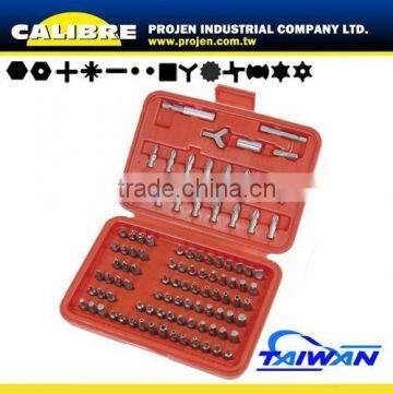 CALIBRE 100pc Power Tool Security Bit Set Screwdriver Bit Set