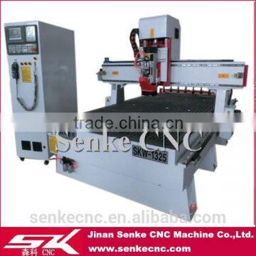 ATC three process woodworking CNC Router with Jinan China trustable quality and full system after sale service