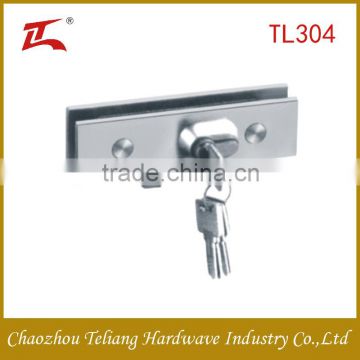 316 stainless steel price glass door hinge clamp with lock