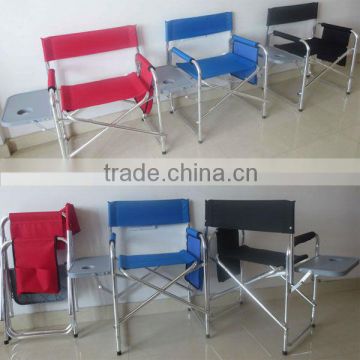 Folding director chair with table and side bag XY-144