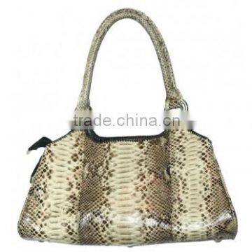 Python leather handbag SPH-005