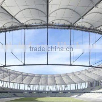 Tent Membrane Structure With More Than 30 Years Guaranty Gymnasium Sports Stand PTFE