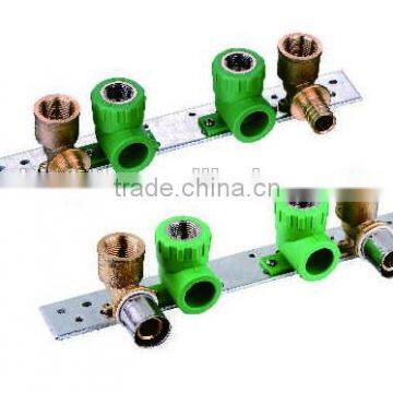 Bracket with fittings for heating system ART.007030