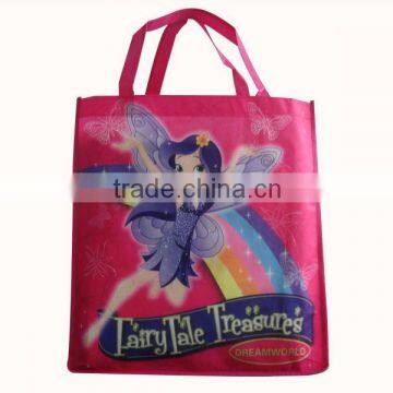 Tinkerbell Large Reusable Non-woven Tote Bag