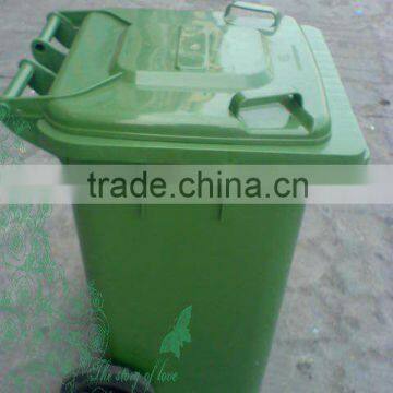 120L-plastic with wheels garbage can