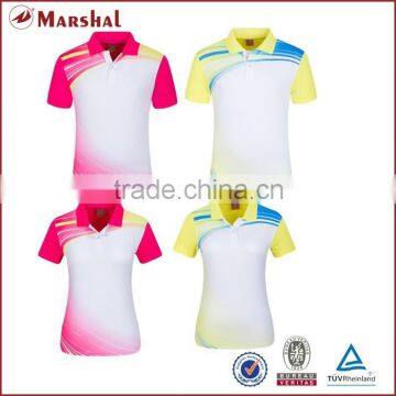 2015 Jersey T-shirt With Collar in Wholesale Price,Unisex Sexy Tennis Uniforms