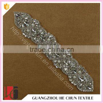HC-1486-1 Hechun New Arrival Bridal Beaded Wedding Sash photo-2
