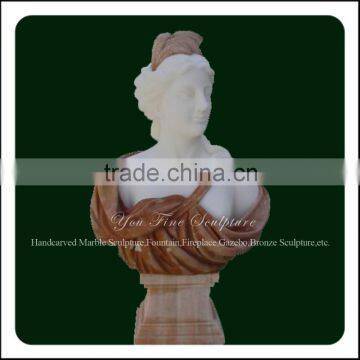 Stone Sculpture Roman Bust Greek Statue Marble Bust