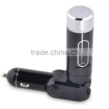 Popular Mini bluetooth car mp3 player/bluetooth car mp3 player fm transmitter for smartphone